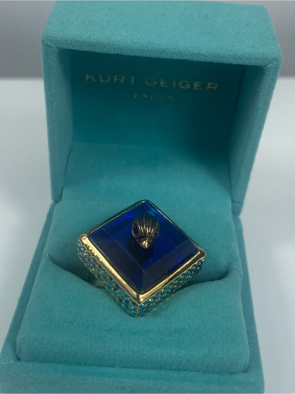 Kurt Geiger London Cocktail Ring NIB